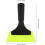 Car Window Squeegee with Soft Rubber Blade, Anti-Slip Handle, Green TPU Scraper 2