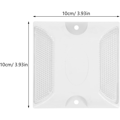 4pcs Reflective Road Pavement Markers Raised Pavement Studs 1
