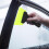 Car Window Squeegee with Soft Rubber Blade, Anti-Slip Handle, Green TPU Scraper 4