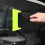 Car Window Squeegee with Soft Rubber Blade, Anti-Slip Handle, Green TPU Scraper 5