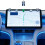 Screen Protector for Car Central Control Console Silicone Frame Trim Compatible with Select Car Models 5
