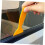 Plastic Auto Film Scraper 20pcs Yellow Triangle Car Vinyl Wrap Squeegee Tool 6