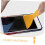 Plastic Auto Film Scraper 20pcs Yellow Triangle Car Vinyl Wrap Squeegee Tool 7