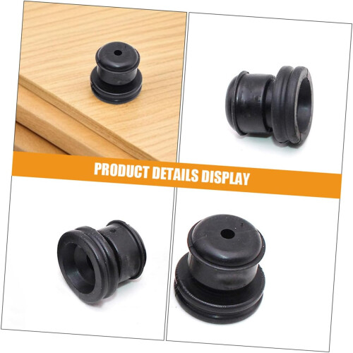 6pcs Car Engine Cover Damping Pads Silent Soundproof Rubber Cushion Buffer Set Vehicle Engine Protector 2