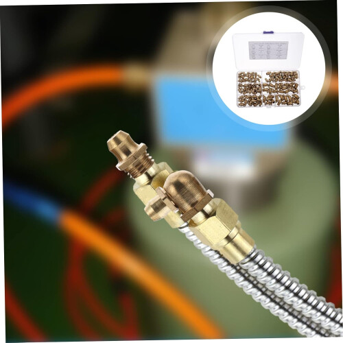 Copper Grease Nipples Assorted Grease Fitting Joint Accessories para ferramentas e máquinas pneumáticas 1