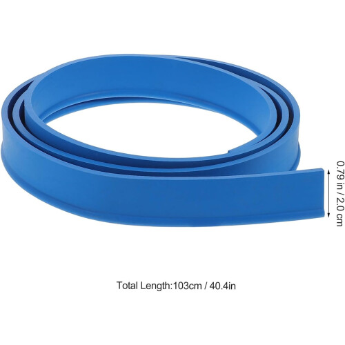 Silicone Replacement Water Squeegee Blade for Car Windshield with Serrated Scraper Edge 1