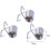 20 stuks distributieriemspannerveren voor compatibele 3D-printers, riemspanner, spanveer, printeraccessoires 5