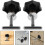 4pcs Guide Rail Fixing Bolts for Patio Swing Parts Plastic Handle Grip Screw-Handle Knobs 8