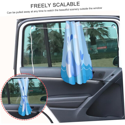 Pare-soleil rétractable pour vitres de voiture 2