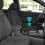 4Pcs Car Beverage Cup Holders for Back Seat, Hanging Headrest Drink Cup Organizer 6