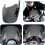 Motorrad-Windschutzscheibe 5-7 Zoll Retro Rauchglas Windabweiser Universal-Windschutzscheibe Frontscheibe 6