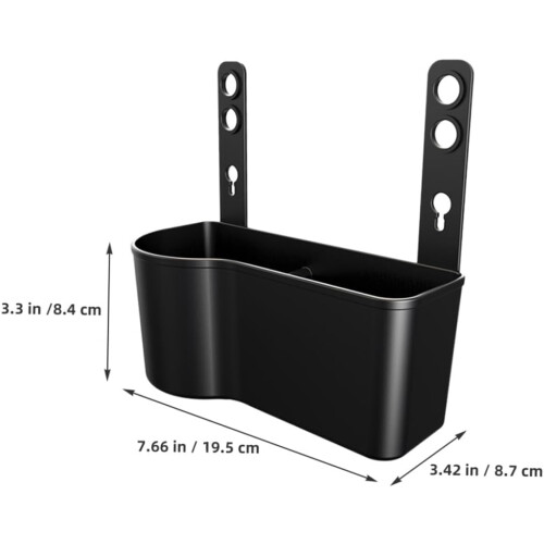 Back Cup Food Holder Adjustable Divider Design Vehicle Headrest Storage Bag 1