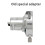 For  KAT001 Cook Machine Accessory-Adapter , KAT001ME Kitchen Machine Attachment, Aluminum 3