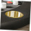 2pcs Multi-Functional Metal Cup Holder Inserts 10.3x5.5cm Universal Sofa and Vehicle Drink Holders 5