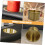 2pcs Multi-Functional Metal Cup Holder Inserts 10.3x5.5cm Universal Sofa and Vehicle Drink Holders 7