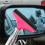 Extendable Pink Car Rearview Mirror Wiper Squeegee Tool for Windshield Cleaning 6