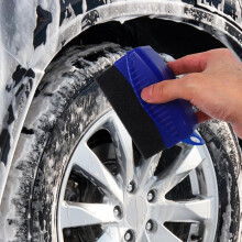Tampone applicatore per cera per auto, mobili e pavimenti: ceratura uniforme e materiale PP leggero.