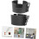 2pcs Car Cup Holder Beverage Bottle Rack Plastic Clip-on Cup Holder 5