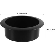 4 stk. koppholderinnsats for bobil, plastkoppholder for drikkekopper, til bil, sofa, lenestol, båt