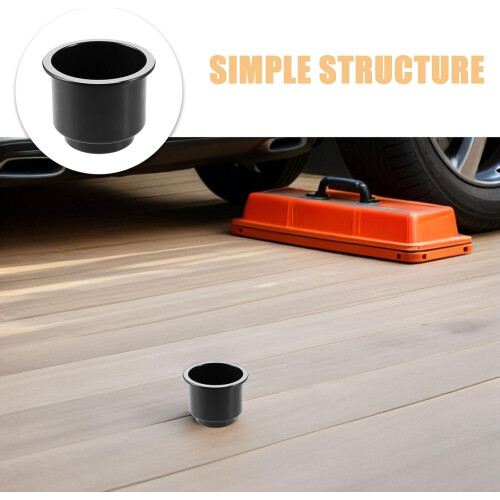 4pcs Car Interior Cup Holders Insert for Vehicle Center Console Cup Holder Upgrade Plastic Base 2
