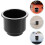4pcs Car Interior Cup Holders Insert for Vehicle Center Console Cup Holder Upgrade Plastic Base 7