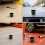 4 inserti portabicchieri per interni auto, per console centrale del veicolo, base in plastica. 8