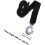 Zware, elastische nylon sleepkabel van 2 ton en 6 meter met haak 2