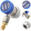 Copper Quick Connect Coupler Adapter for R134A Car Air Conditioning 8