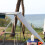 Portable Adjustable Awning Pull Rod with Hook 1.5m Telescopic Sunshade Puller 2