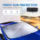 Foldable Car Windshield Umbrella and Side Window Sunshade Auto Sunshade Umbrella 4