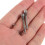 Titanium schijfrempinnen en borgveerclips, set van 4 stuks. 4