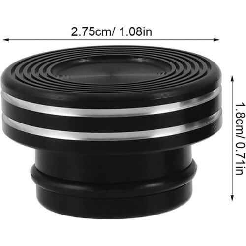 2pcs Lighter Plug Cover Car Lighter Socket Cover Vehicle Socket Cap Dustproof Plug 1