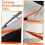 4pcs Panel Gap Alignment Gauge Plastic Car Door Panel Gap Tool 8