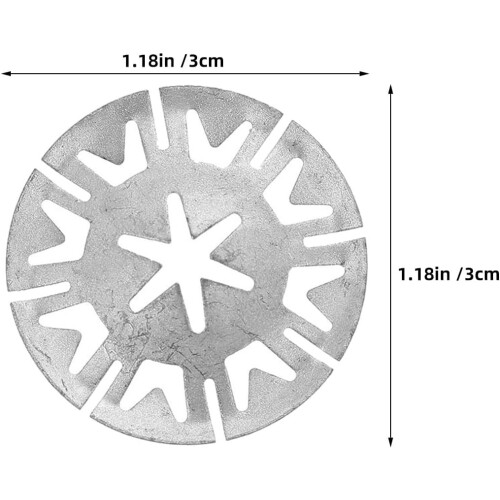30 clips de fixation pour isolation thermique et protection anti-éclaboussures 1