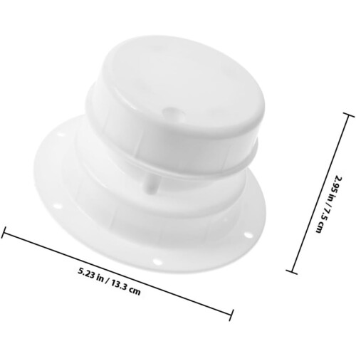 2 st takventilationsskydd för husbil, släpvagn, husbil, avgasventilationsskydd, utbyte 1