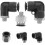Acessórios do conector pneumático 12pcs Conecte os acessórios da mangueira de ar 5