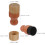 Billardqueue-Ständer, 6-Loch, dekorative Stange, roter Billardqueue-Halter, Wandhalterung 2