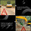 4Pcs Foldable Portable Car Warning Triangle Signs with Plastic Construction and Workmanship 7