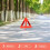 3Pcs Emergency Triangle Sign Reflective Roadside Warning Triangles 3