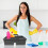 Portable Cleaning Tool Storage Box with Handle Hand-Held Carry Organizer 6