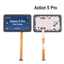 For Osmo Action 5 Pro 2.5-Inch Rear Screen Camera Display with Frame Rear Main LCD Screen Repair Replacement Parts
