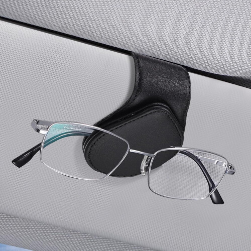 2 clip magnetiche universali per aletta parasole auto per occhiali da sole. 2