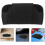 2pcs Black Leather Multifunctional Car Glasses Holder for Sun Visor 8