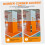 2pcs Rubber Corner Guards Reflective Wall Corner Protector 600x100x10mm 5