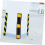 2pcs Rubber Corner Guards Reflective Wall Corner Protector 600x100x10mm 6