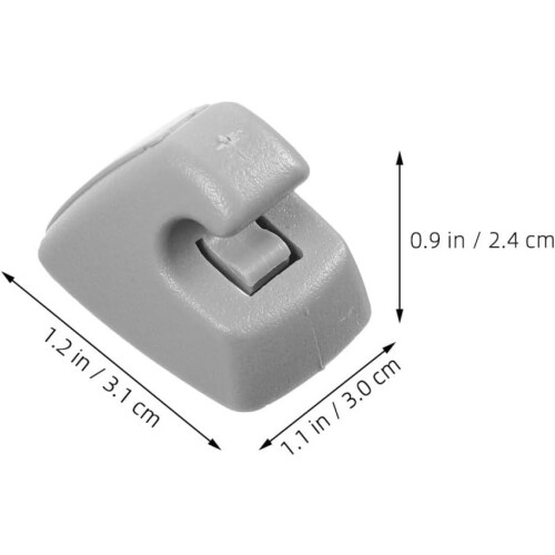 2Pcs Sun Visor Support Clips Compatible with Buick Vehicle Interior Sun Visor Retainer Holders for Sunshade 1