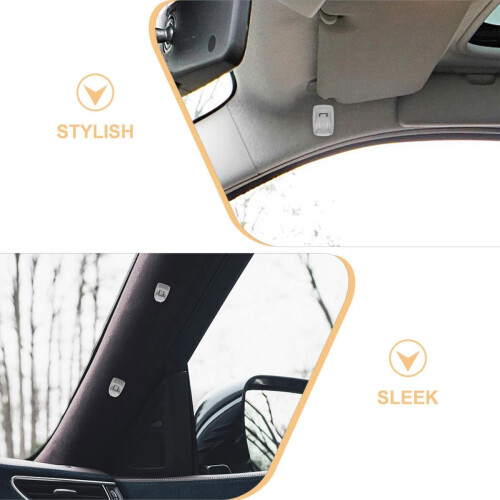 2Pcs Sun Visor Support Clips Compatible with Buick Vehicle Interior Sun Visor Retainer Holders for Sunshade 2