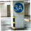 2pcs Rubber Corner Guards Reflective Wall Corner Protector 600x100x10mm 8