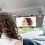 Car Vanity Mirror with LED Light, USB Rechargeable Touch Control Visor Makeup Mirror 4