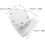 4pcs Helmet Fasteners Visor Clips Football Visor Replacement Clips Secure Attachment 2